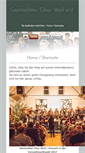 Mobile Screenshot of chor-weil.de